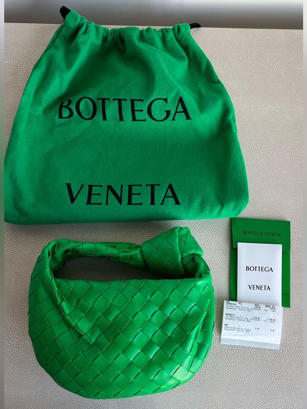 Bottega Veneta Emerald Jodie Mini Bag - Picture 2 of 11